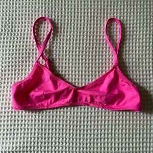 Solid & Striped Bikini Top